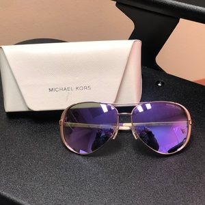 Michael Kors Chelsea Aviator Sunglasses